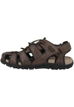 Nuovi Prodotti 1 Geox Uomo StradaSandali Da TrekkingBrown Uomo Scarpe Aperte GE112G00T-O11