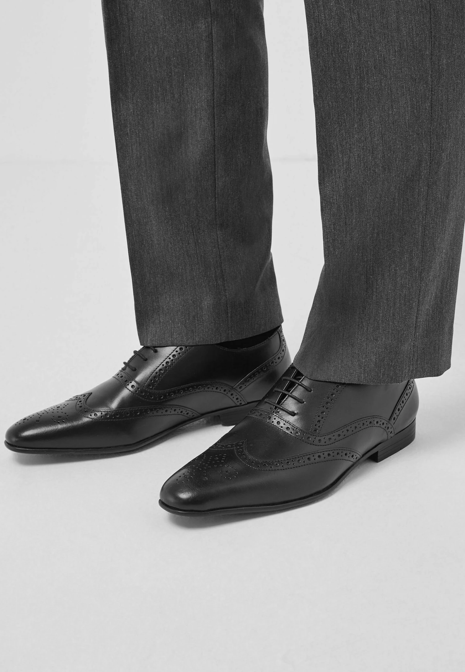 Next Oxford Brogue Wide Fit - Stringate Eleganti - Black 3 Next Oxford Brogue Wide Fit - Stringate Eleganti - Black