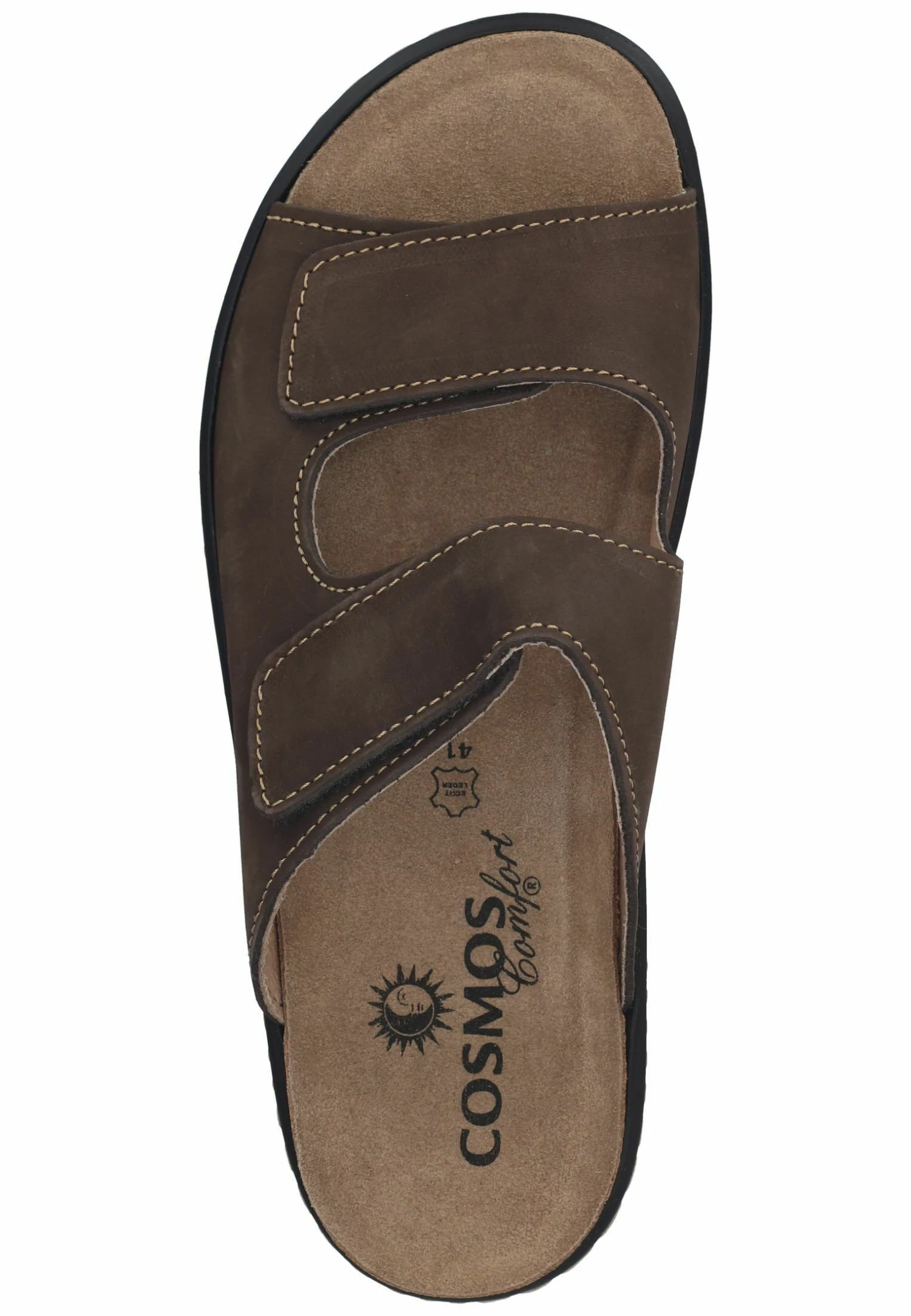 CiabattineDunkelbraun Uomo Scarpe Aperte CNH12G003-O11 5 CiabattineDunkelbraun Uomo Scarpe Aperte CNH12G003-O11 - immagine 3