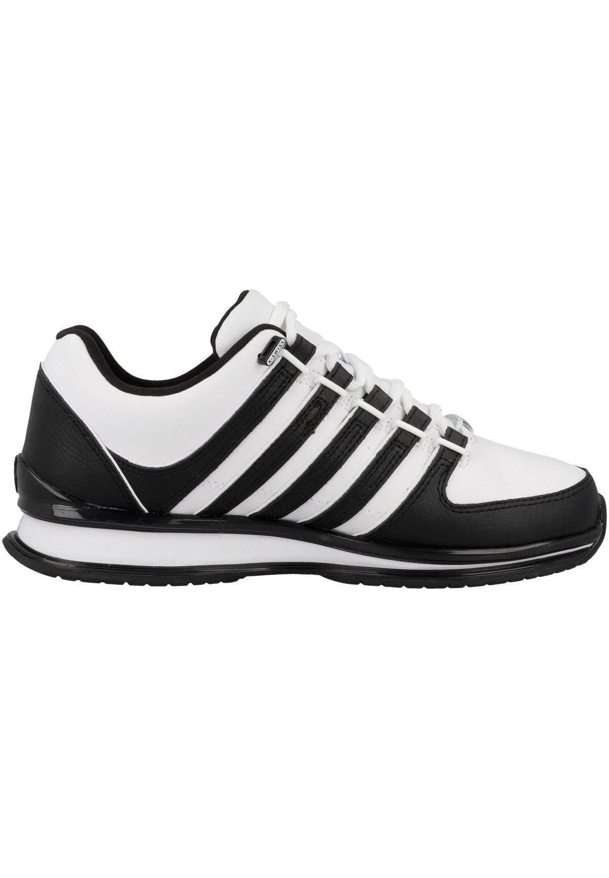 K-Swiss Sneakers Basse - White/White/Black 7 K-Swiss Sneakers Basse - White/White/Black - immagine 5