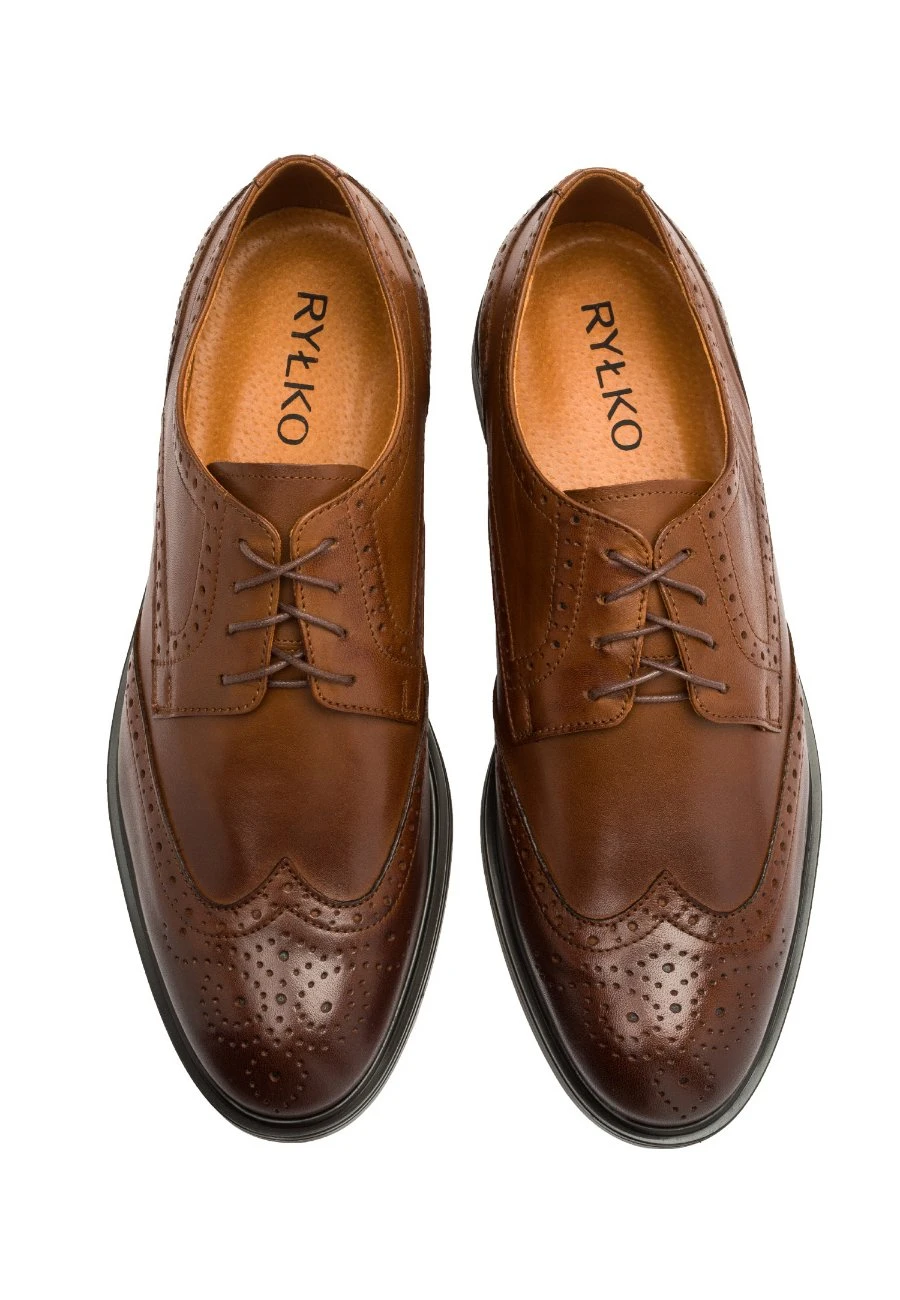 Stringate Eleganti - Brąz Brązowy Zd 5 Stringate Eleganti - Brąz Brązowy Zd - immagine 3