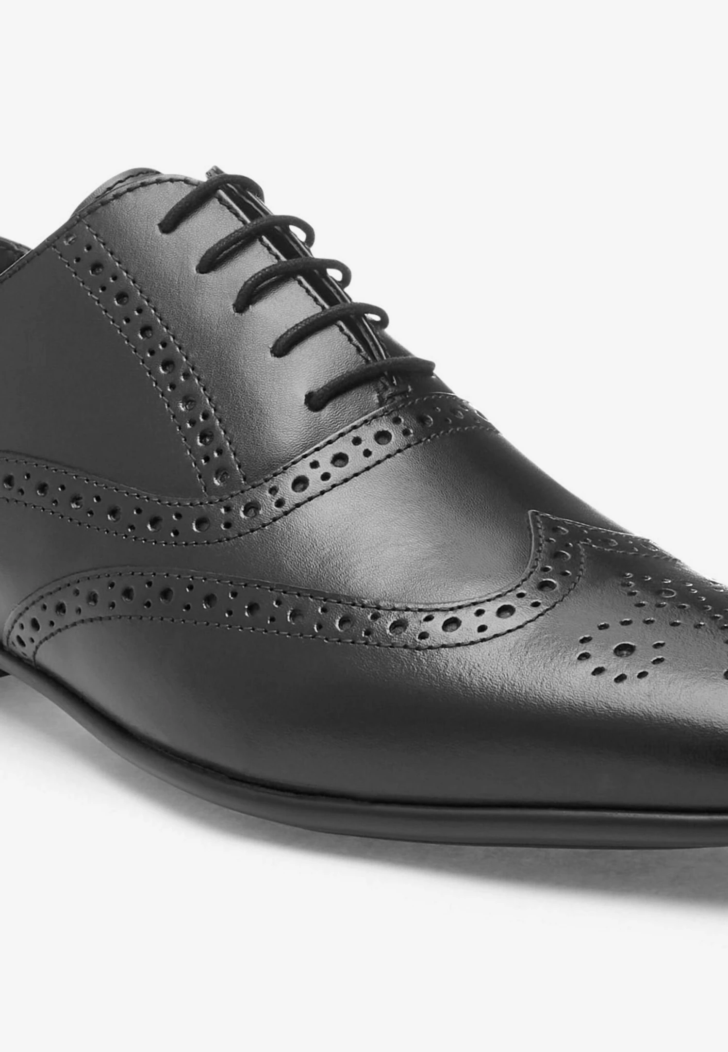 Next Oxford Brogue Wide Fit - Stringate Eleganti - Black 7 Next Oxford Brogue Wide Fit - Stringate Eleganti - Black - immagine 5