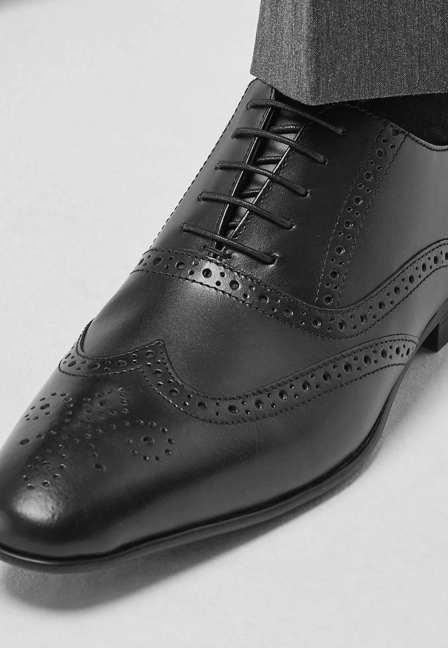 Next Oxford Brogue Wide Fit - Stringate Eleganti - Black 4 Next Oxford Brogue Wide Fit - Stringate Eleganti - Black - immagine 2