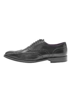 Next Signature Wing Cap Brogue - Stringate Eleganti - Black