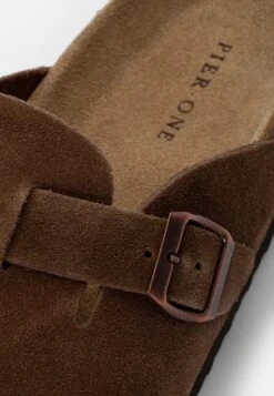 Pier One Leather Unisex - Pantofole - Brown -Vendite Lloyd 47364cdc1dcd4794860a5f6810594e6c