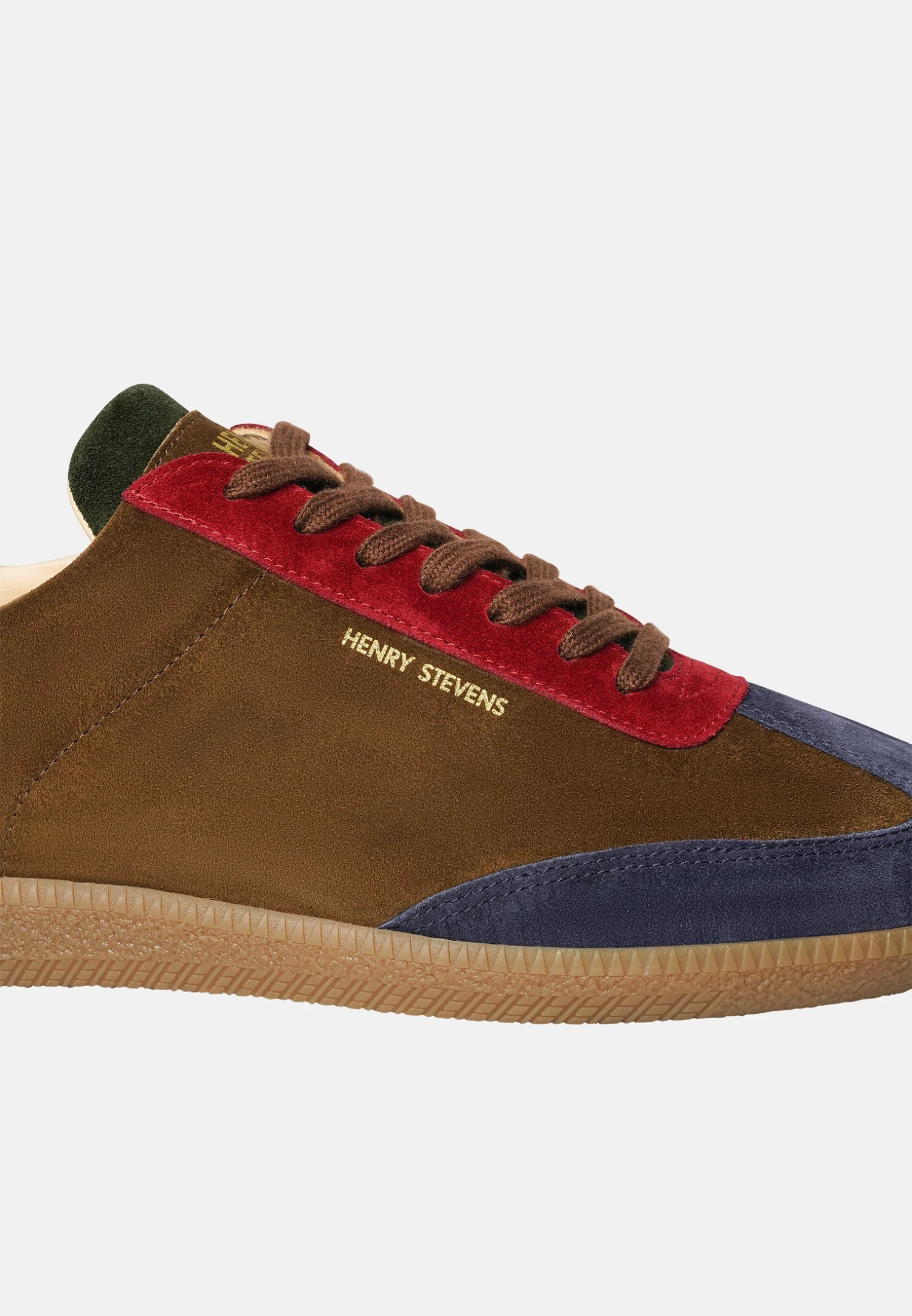 Travis Tis- Sneakers Basse - Grün Blau Braun Rot 8 Travis Tis- Sneakers Basse - Grün Blau Braun Rot - immagine 6