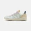 Veja V-10 - Sneakers Basse - Jade/White/Multi-Coloured
