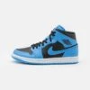 Air Jordan 1 Mid - Sneakers Alte - University Blue/Black/White