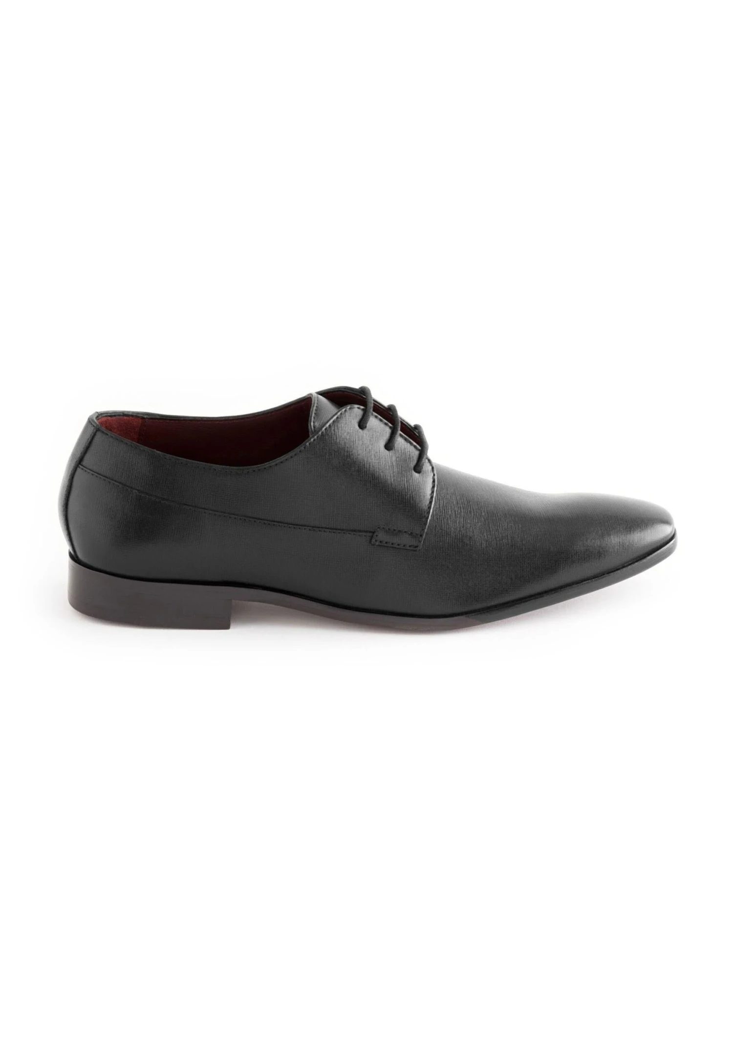 Next Signature Textured Leather Derby ShoesStringate ElegantiBlack Uomo Scarpe Eleganti NX312M0DC-Q11 3 Next Signature Textured Leather Derby ShoesStringate ElegantiBlack Uomo Scarpe Eleganti NX312M0DC-Q11
