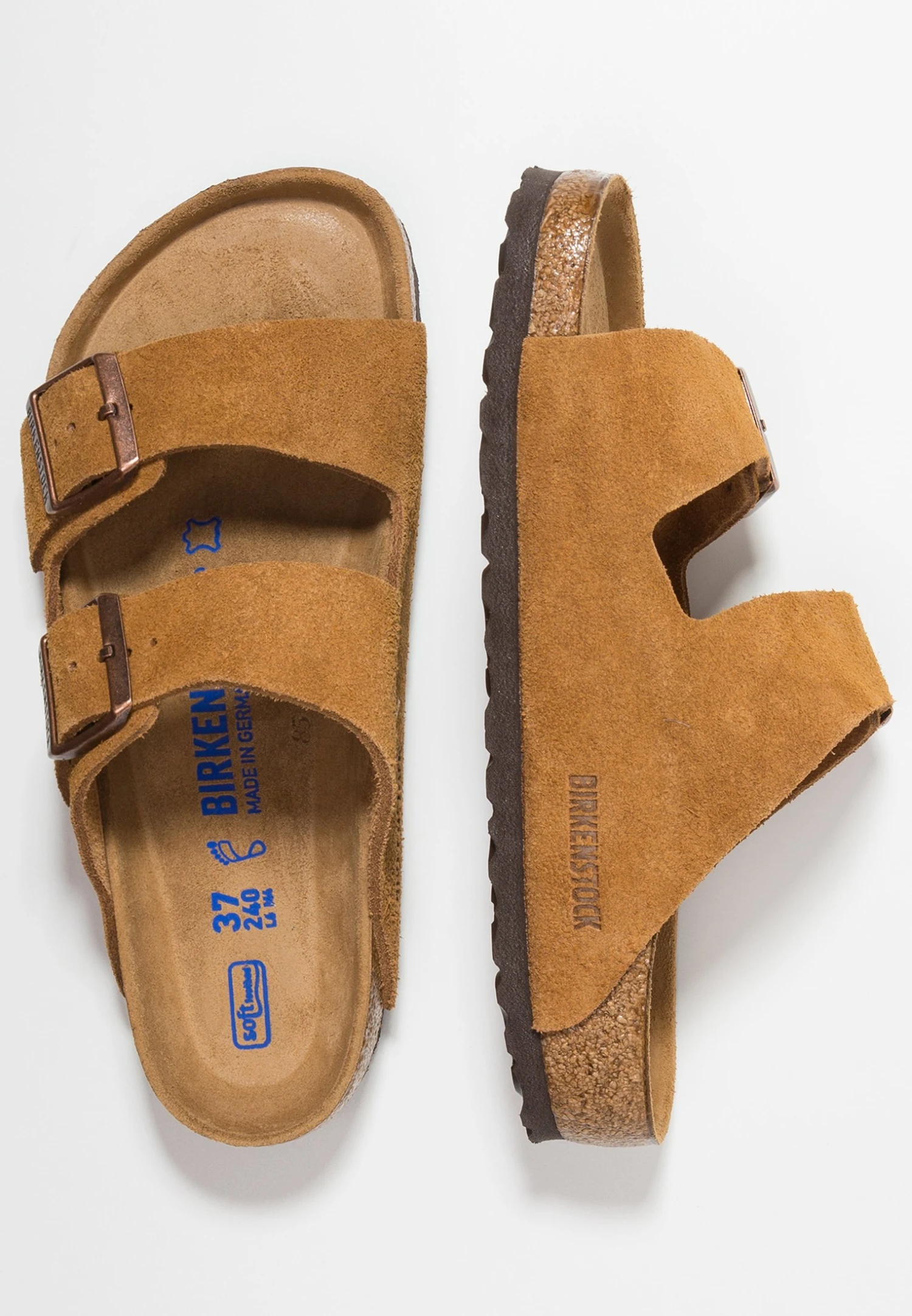 Birkenstock Arizona Soft Footbed Unisex - Pantofole - Tan 4 Birkenstock Arizona Soft Footbed Unisex - Pantofole - Tan - immagine 2