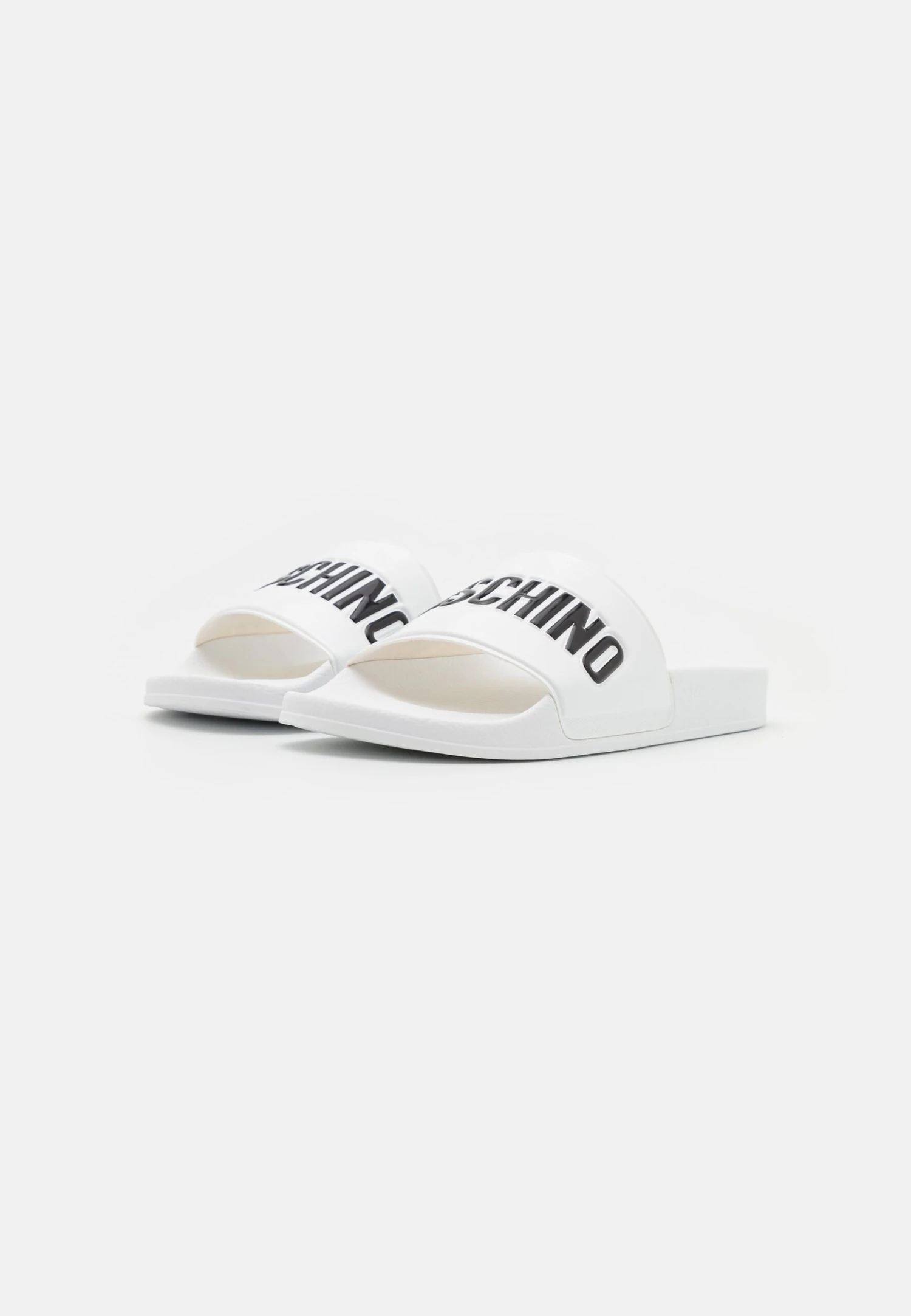 MOSCHINO CiabattineBianco Uomo Scarpe Aperte 6MO12G00T-A11 4 MOSCHINO CiabattineBianco Uomo Scarpe Aperte 6MO12G00T-A11 - immagine 2