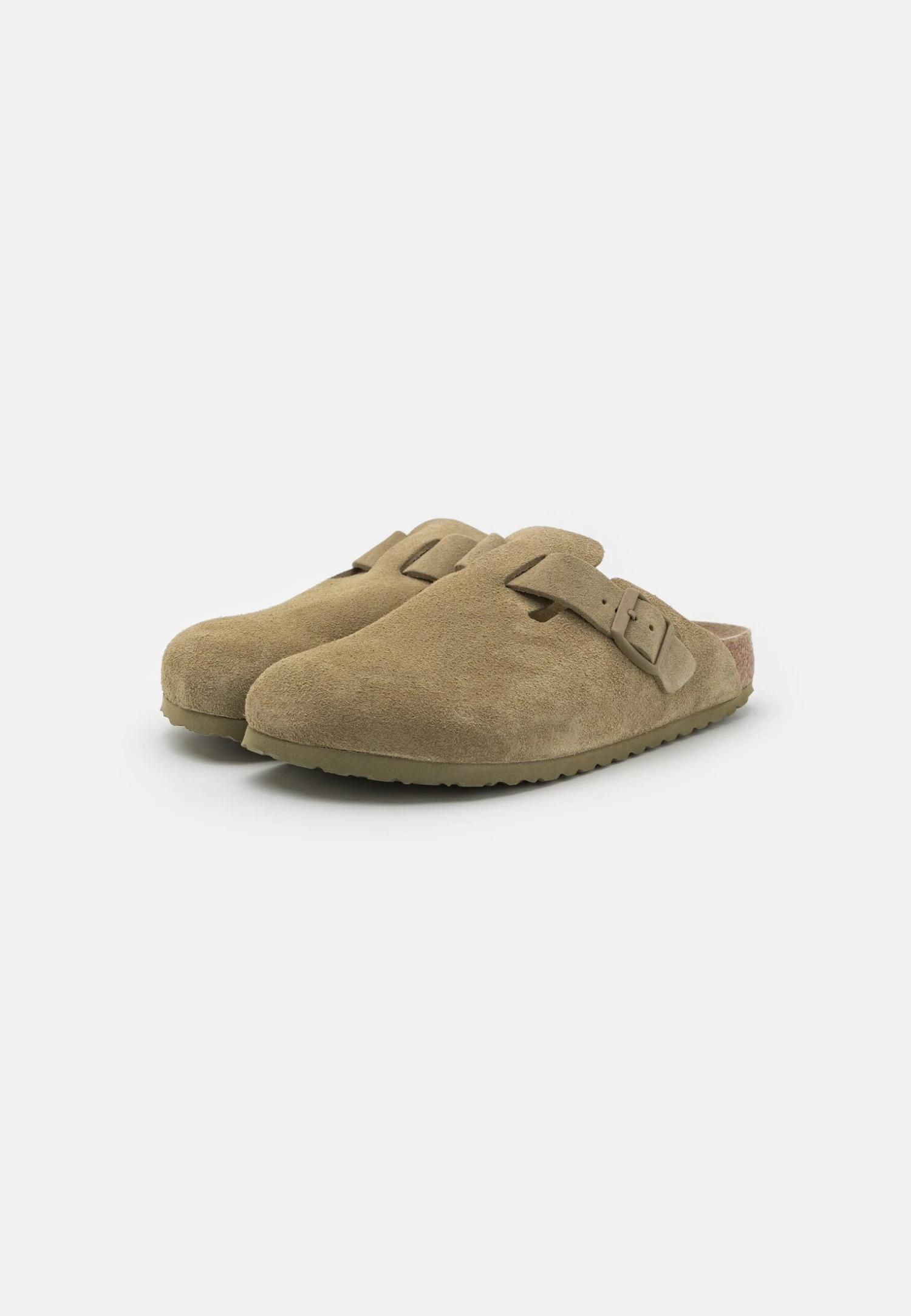 Birkenstock Boston Unisex - Pantofole - Faded Khaki 4 Birkenstock Boston Unisex - Pantofole - Faded Khaki - immagine 2