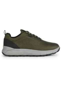 Geox Spherica - Sneakers Basse - Olive