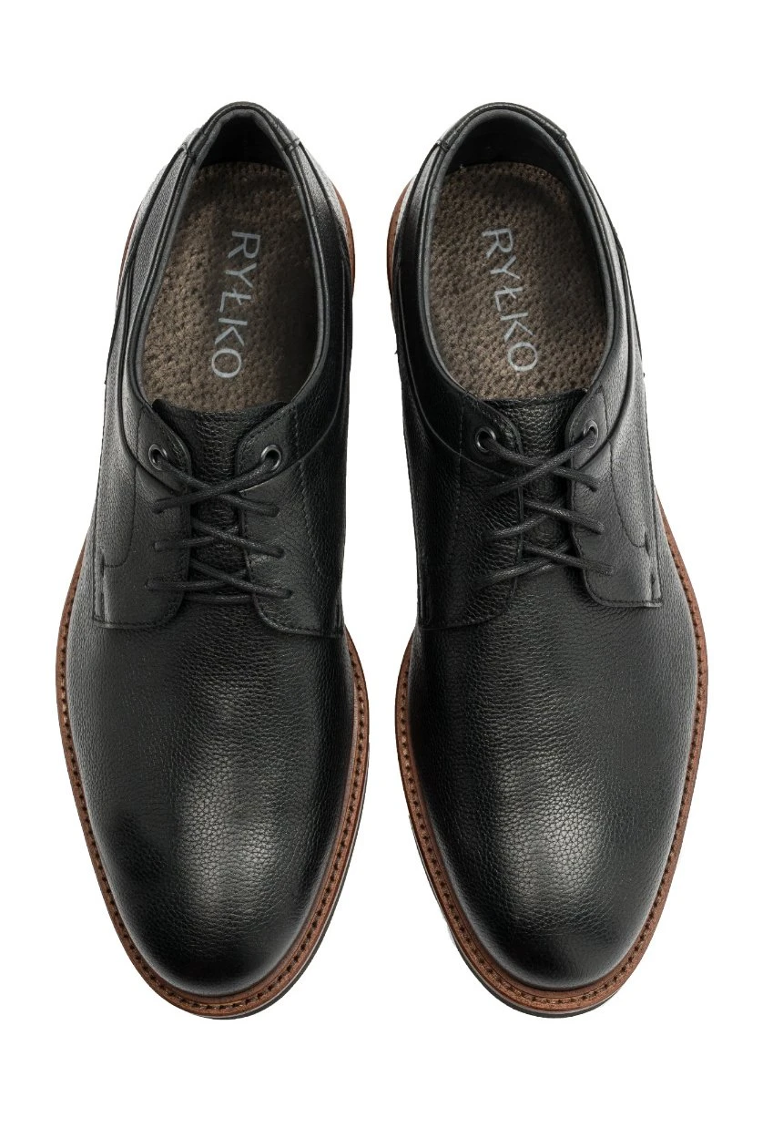 Stringate Eleganti - Czarny 5 Stringate Eleganti - Czarny - immagine 3