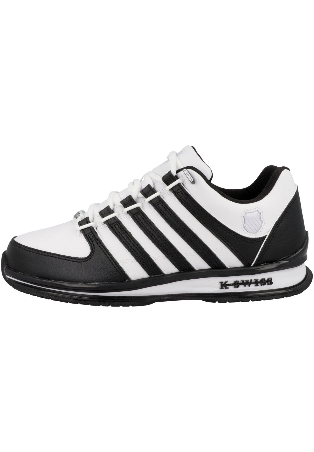 K-Swiss Sneakers Basse - White/White/Black 3 K-Swiss Sneakers Basse - White/White/Black