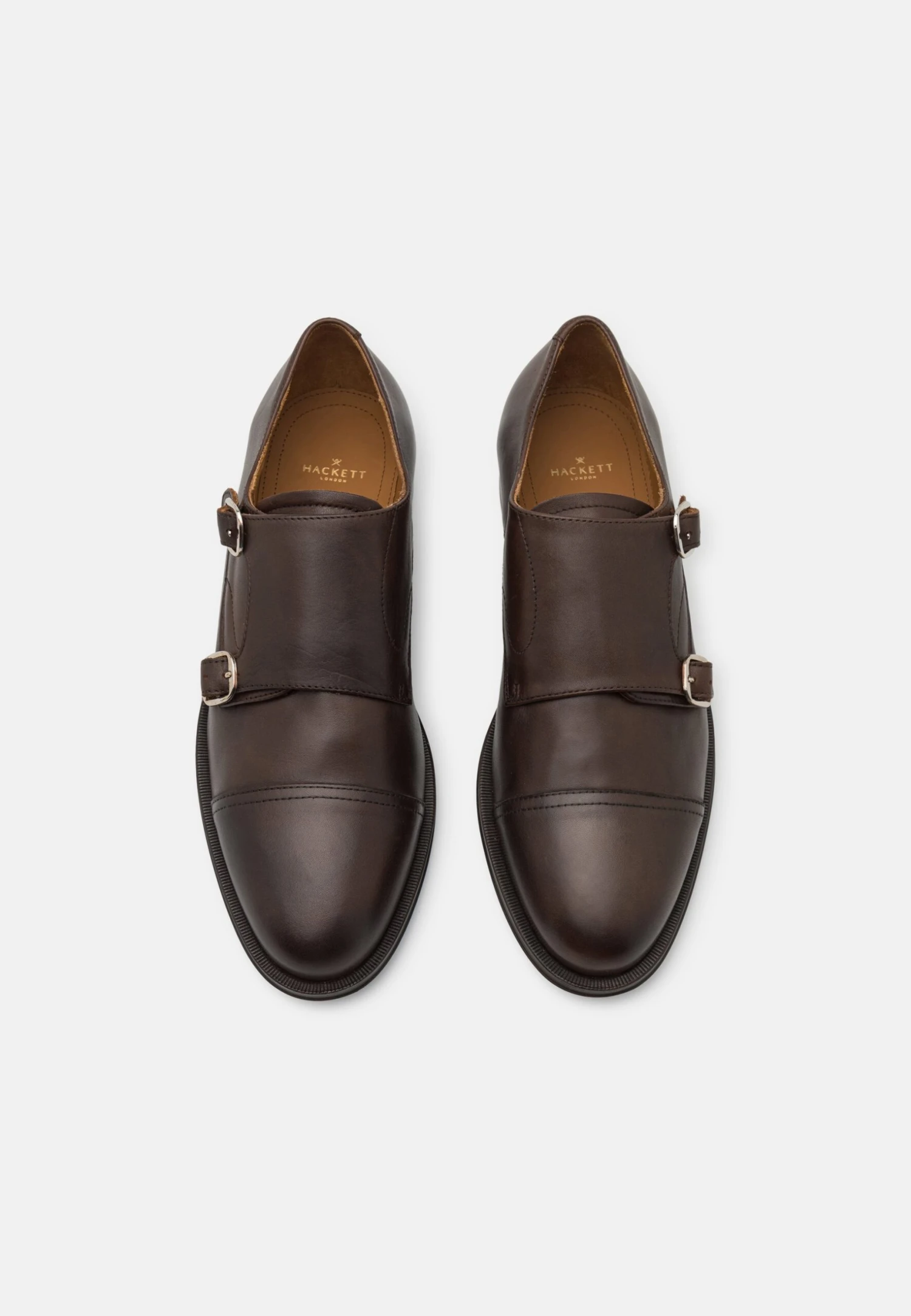 Hackett London Jason MonkMocassini ElegantiDark Brown Uomo Scarpe Eleganti HT612C013-O11 6 Hackett London Jason MonkMocassini ElegantiDark Brown Uomo Scarpe Eleganti HT612C013-O11 - immagine 4