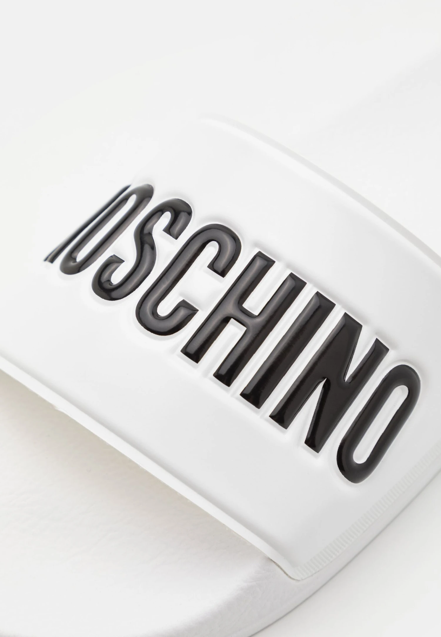 MOSCHINO CiabattineBianco Uomo Scarpe Aperte 6MO12G00T-A11 8 MOSCHINO CiabattineBianco Uomo Scarpe Aperte 6MO12G00T-A11 - immagine 6