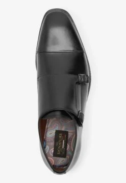 Next Signature Italian Leather Double Monk ShoesMocassini ElegantiBlack Uomo Scarpe Eleganti NX312C07L-Q11 -Vendite Lloyd bc89ccd1ee5b406c8ad369e2dc8bdc41