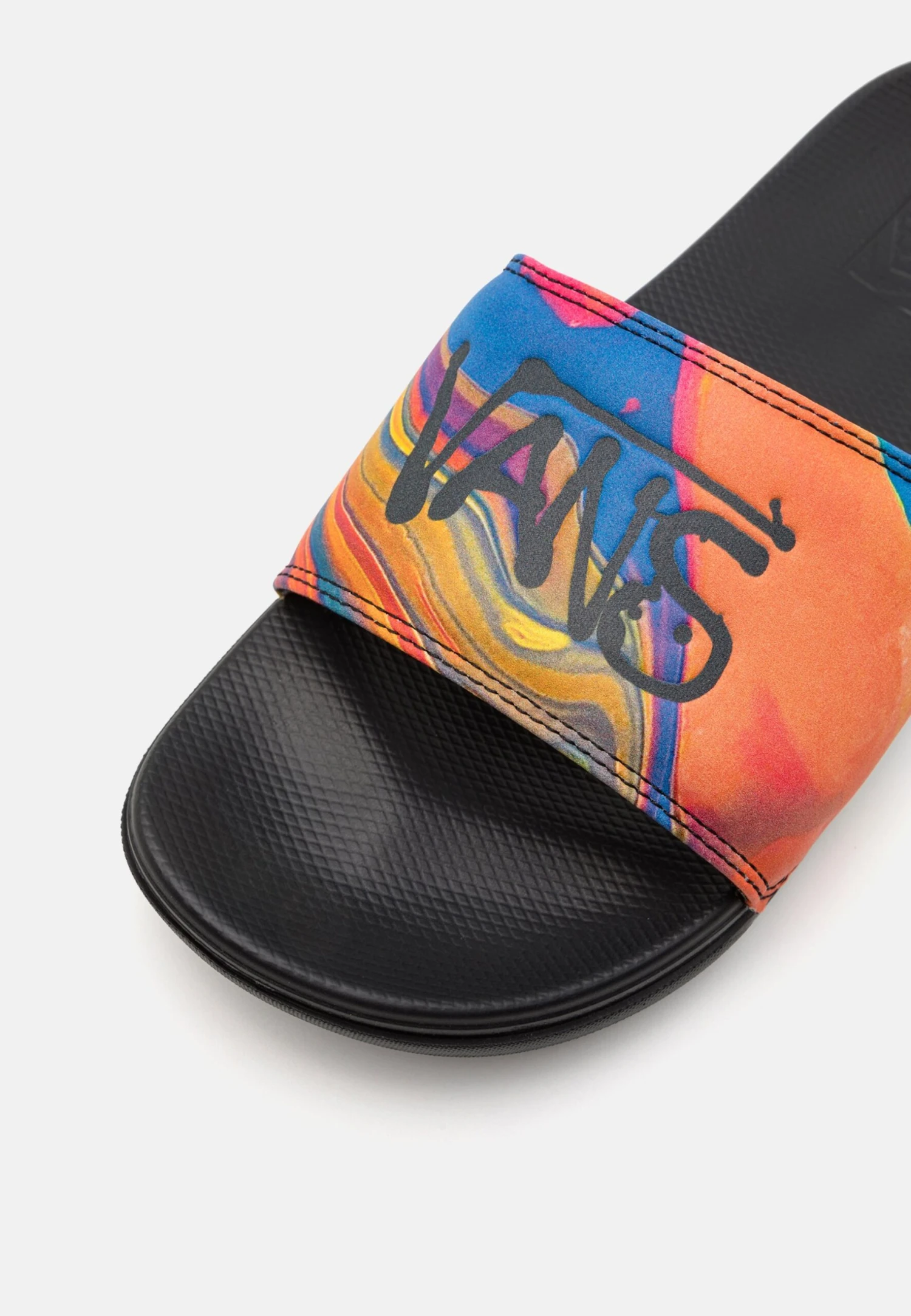 Vans La Costa Slide On UnisexCiabattineRainbow Multi-Coloured/Black Uomo Scarpe Aperte VA215G007-T11 8 Vans La Costa Slide On UnisexCiabattineRainbow Multi-Coloured/Black Uomo Scarpe Aperte VA215G007-T11 - immagine 6