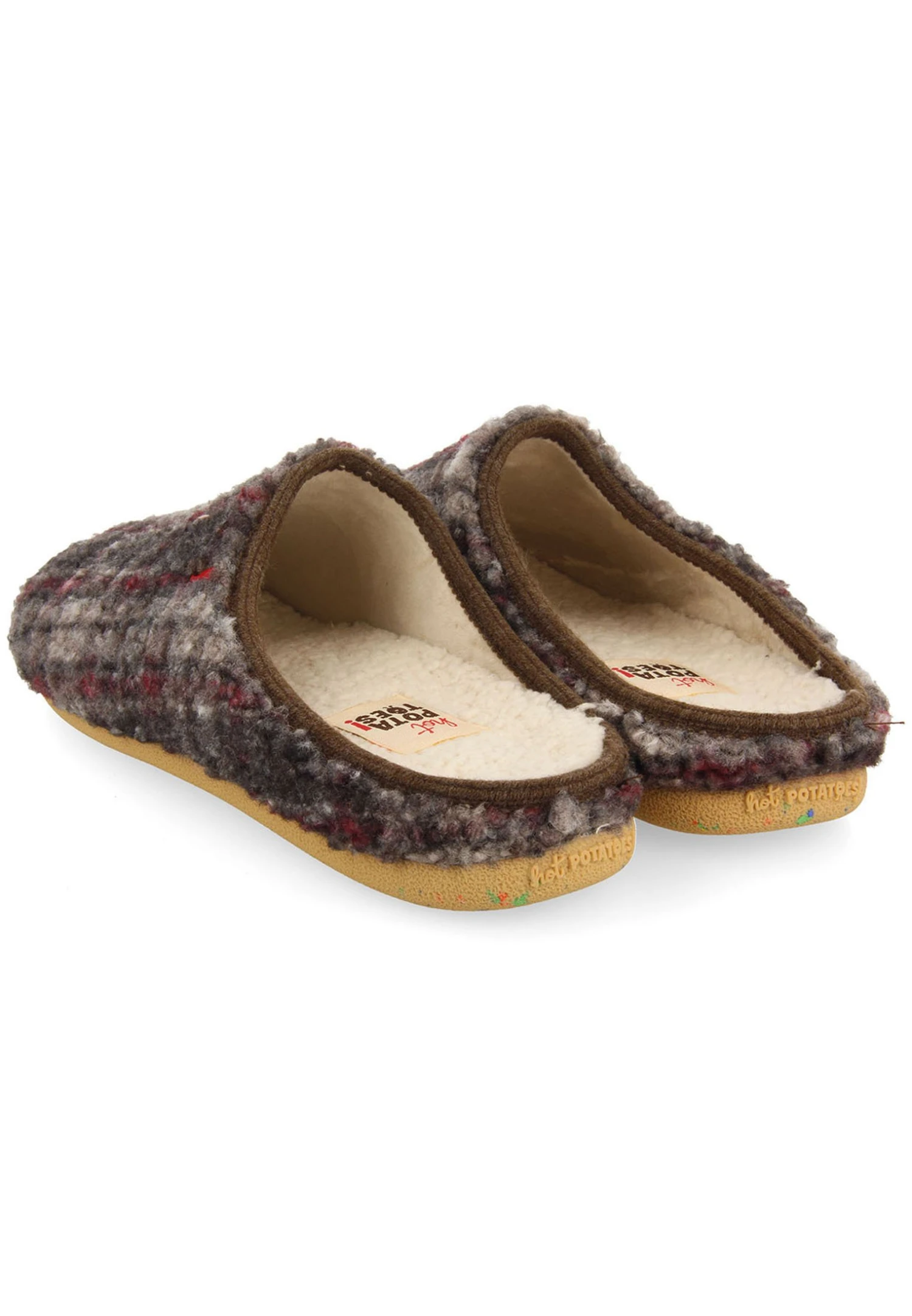 Hot Potatoes PantofoleBrown Uomo Pantofole H1U12I00D-O11 5 Hot Potatoes PantofoleBrown Uomo Pantofole H1U12I00D-O11 - immagine 3