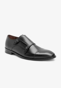 Next Signature Italian Leather Double Monk ShoesMocassini ElegantiBlack Uomo Scarpe Eleganti NX312C07L-Q11 -Vendite Lloyd d1caa2fe13214141af143eccb1d6d0ae