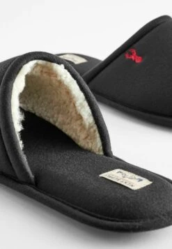Next Borg Lined Slider Slippers - Pantofole - Black -Vendite Lloyd d5ad6898fef94095b63270c8ad88a67f