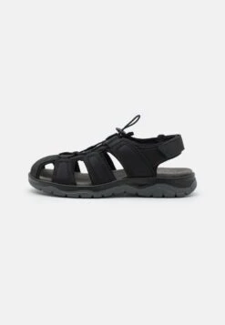 Pier One Leather - Sandali Da Trekking - Black