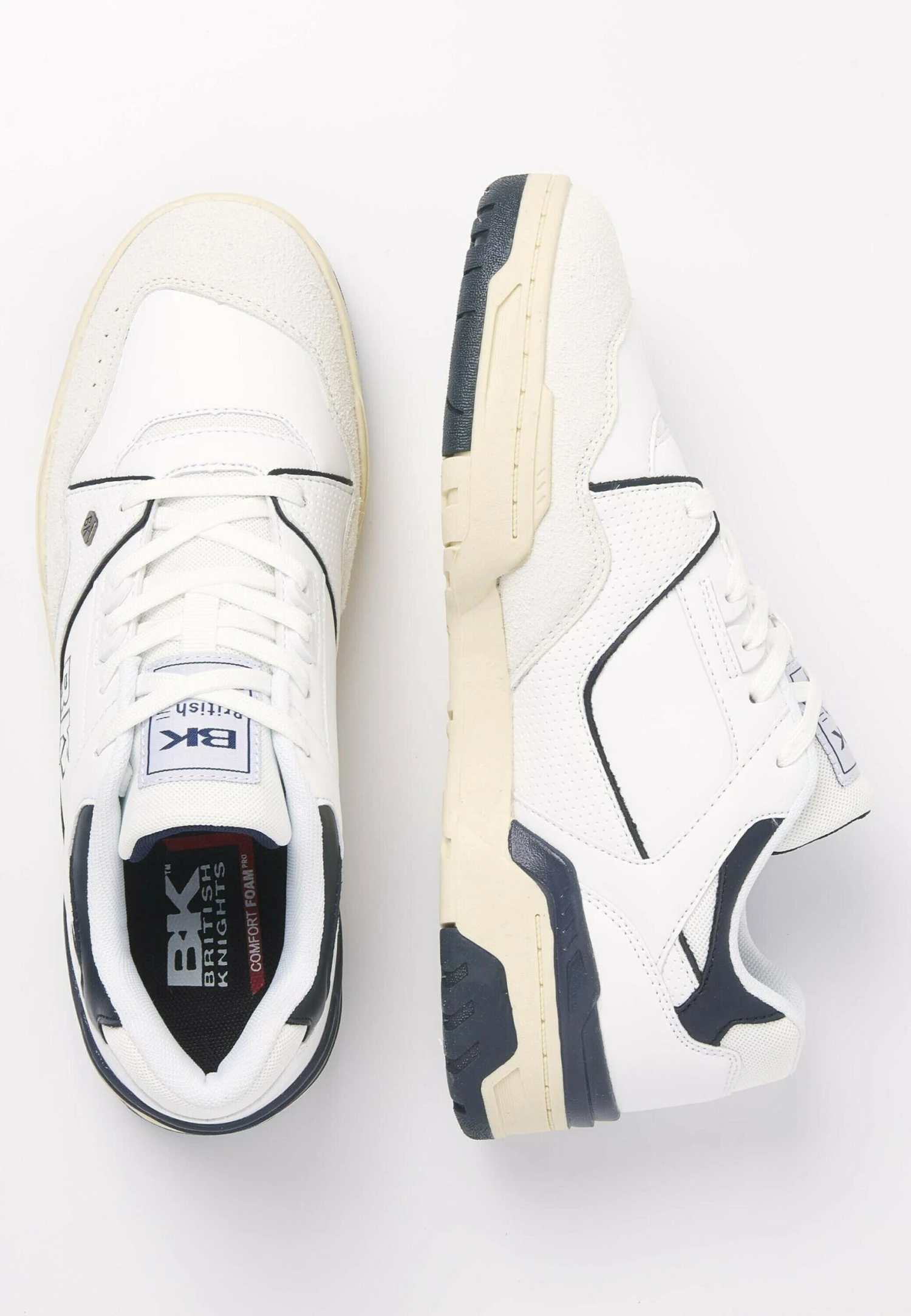 British Knights VendonSneakers BasseWhite/Navy Uomo Sneaker B2412O059-A11 5 British Knights VendonSneakers BasseWhite/Navy Uomo Sneaker B2412O059-A11 - immagine 3
