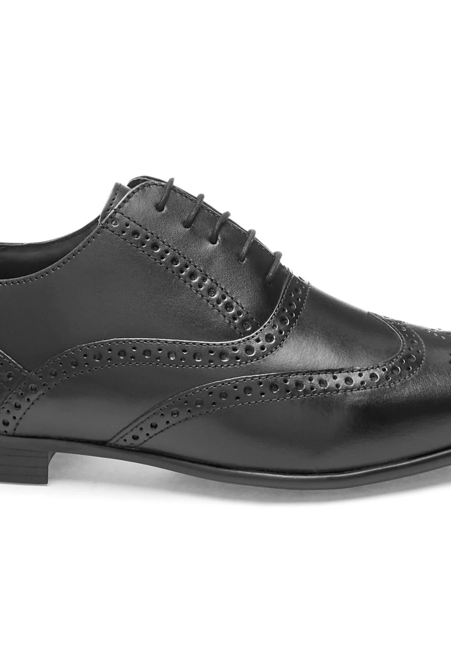 Next Oxford Brogue Wide Fit - Stringate Eleganti - Black 8 Next Oxford Brogue Wide Fit - Stringate Eleganti - Black - immagine 6
